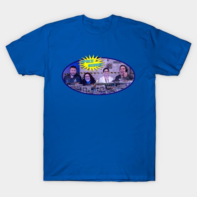 Space Debris Cast Lineup T-Shirt by Crazy Ants Media